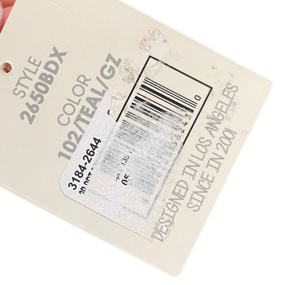 NOS Spree Intimates Plus Size Teal Sheer Sequin Lace Lingerie Mini Slip Dress - Picture 5 of 5